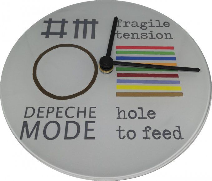 Horloge ronde Depeche Mode: Fragile tension
