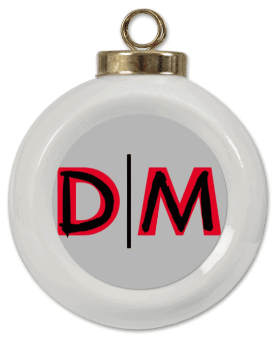 2 Boules de Noël: Depeche Mode - Memento Mori - Logo