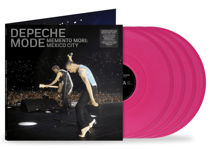 Depeche Mode - Memento Mori: Mexico City [4LP] - Neon Pink Vinyl