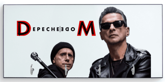 Accroche-clés Depeche Mode: Divers motifs