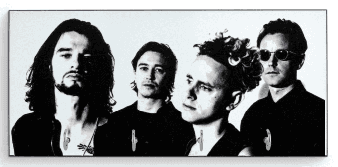 Accroche-clés Depeche Mode: Divers motifs
