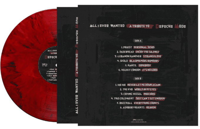 All I Ever Wanted - A Tribute To Depeche Mode [Red Marble Vinyl]