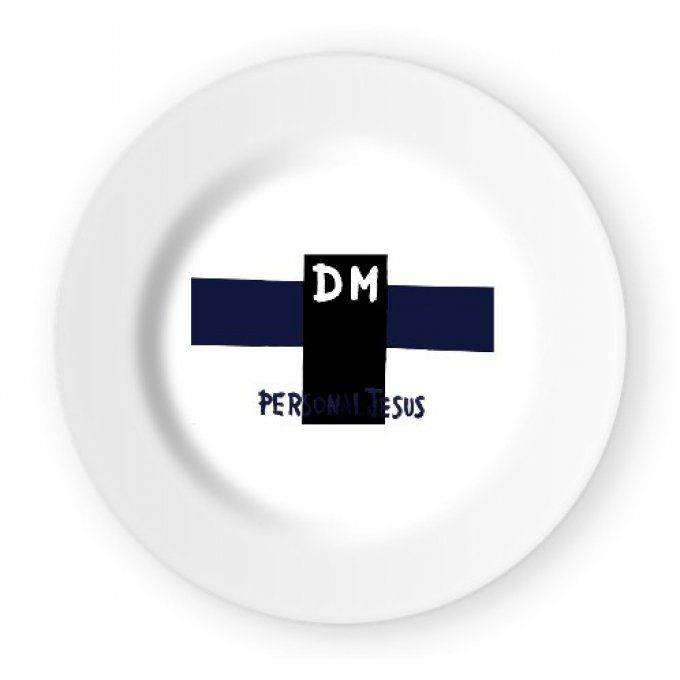 Assiette Depeche Mode: Personal Jesus