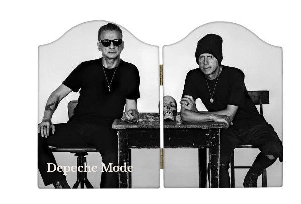 Cadre photo diptyque de Depeche Mode