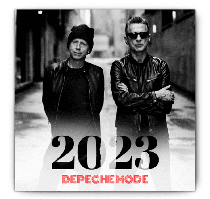 Calendrier: Depeche Mode 2023