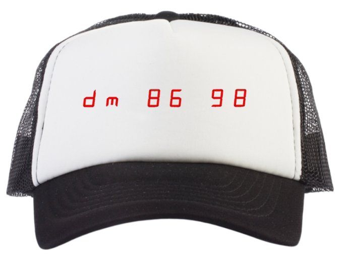 Casquette Depeche Mode: 86>98