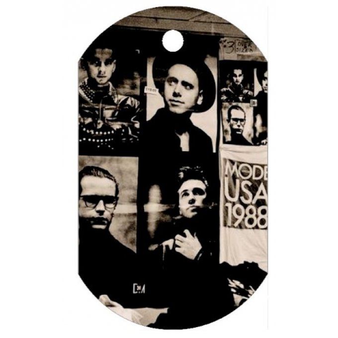 Depeche Mode: Collier plaque 101