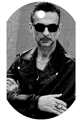 Depeche Mode: Collier plaque Dave Gahan (2017)