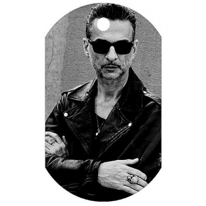 Depeche Mode: Collier plaque Dave Gahan (2017)