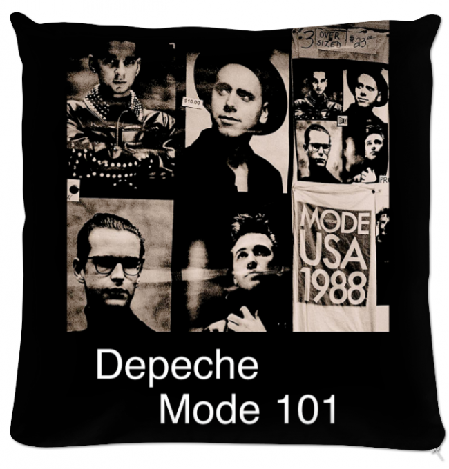 Depeche Mode coussin: 101 recto-verso