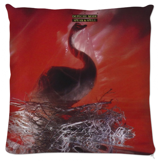 Depeche Mode coussin: Speak and spell recto-verso 