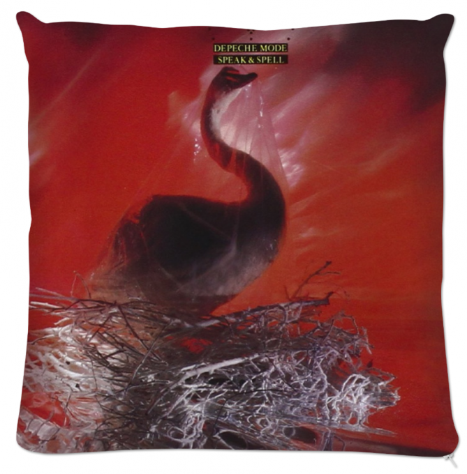 Depeche Mode coussin: Speak and spell recto-verso