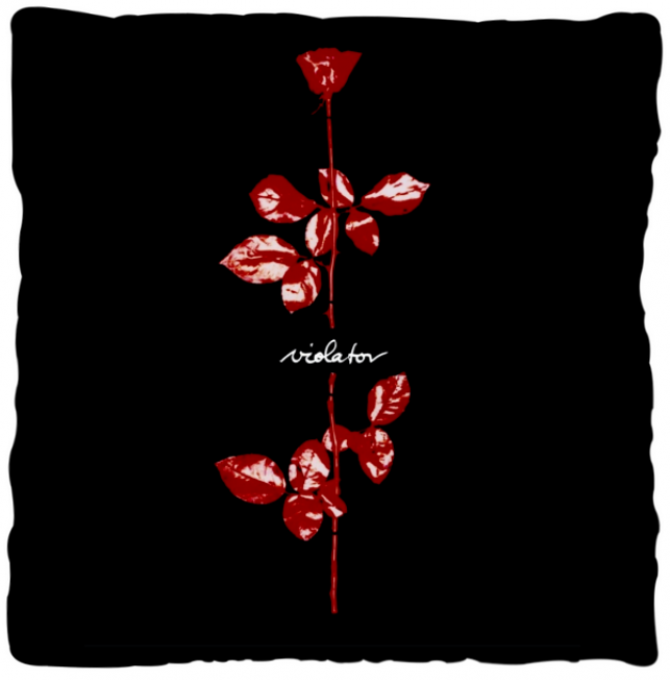 Depeche Mode: Housse de coussin Violator recto-verso 