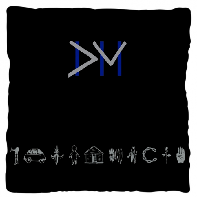 Depeche Mode: Housse de coussin Video Singles Collection recto-verso 