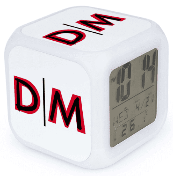 Cube réveil digital Depeche Mode - DM Memento Mori