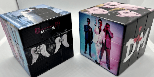 Cube photo puzzle rotatif 3D: Depeche Mode Cube photo puzzle rotatif 3D: Depeche Mode