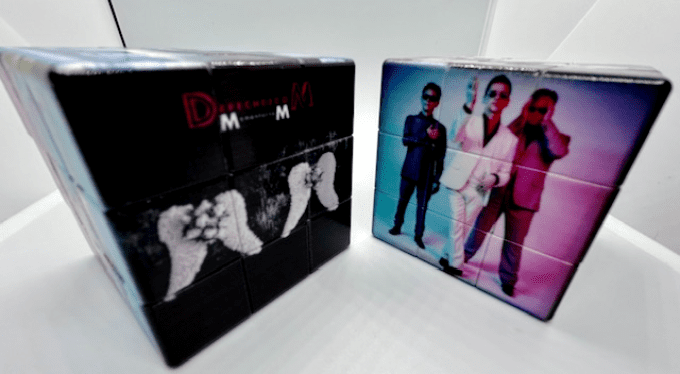 Cube photo puzzle rotatif 3D: Depeche Mode