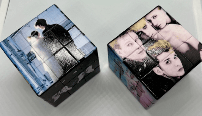 Cube photo puzzle rotatif 3D: Depeche Mode