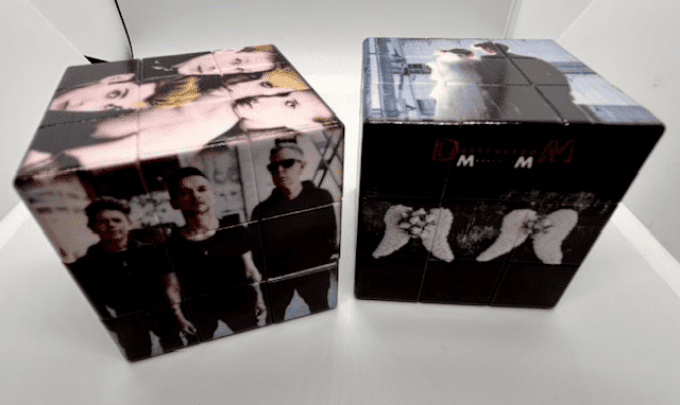 Cube photo puzzle rotatif 3D: Depeche Mode