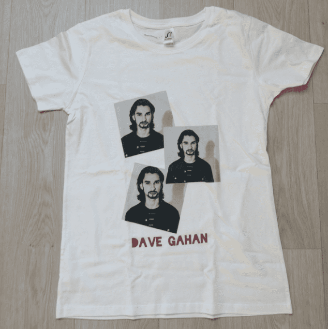 T-Shirt: Dave Gahan 1993