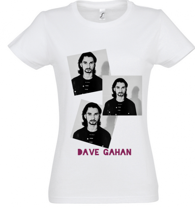 T-Shirt: Dave Gahan 1993 - Femme