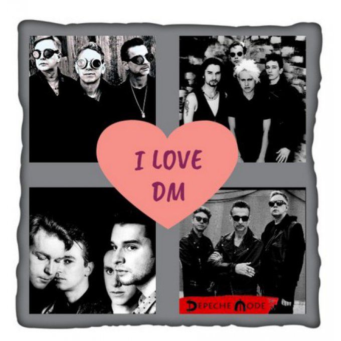 Depeche Mode: Housse de coussin photos recto-verso