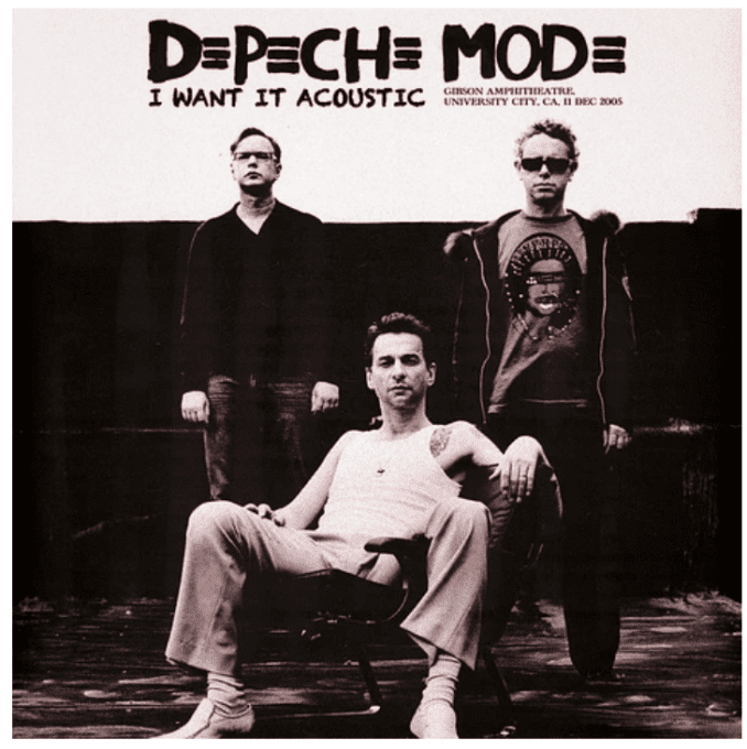 Depeche Mode I want it acoustic [limited white 12'' vinyl]