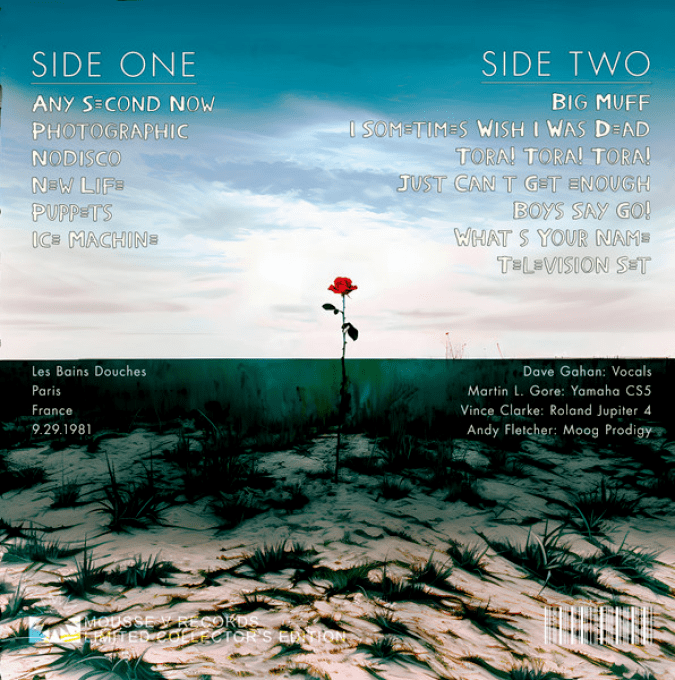 Depeche Mode: Les Bains Douches (live in Paris)