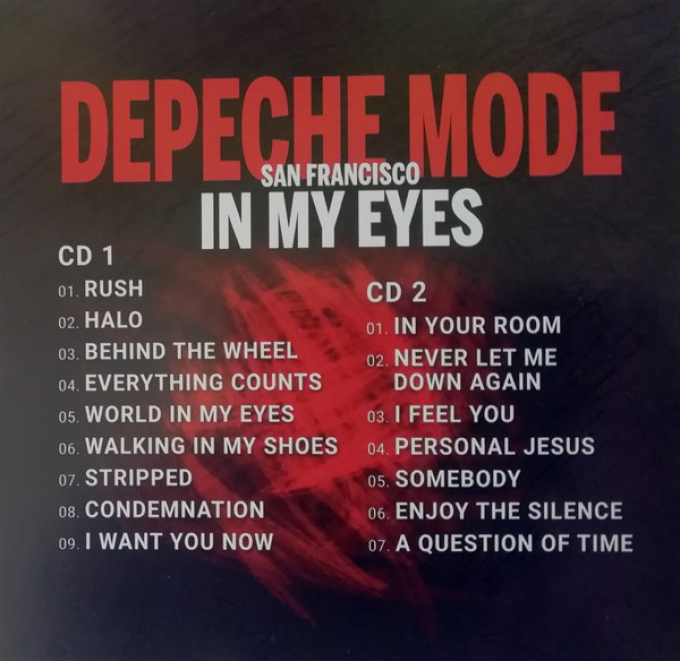 Depeche Mode:  San Francisco in my eyes [2CD]