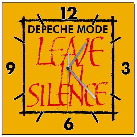Horloge Depeche Mode: Leave in silence 