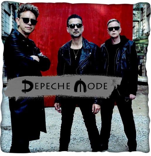 Depeche Mode coussin: DM 2018 recto-verso