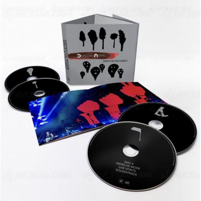 Depeche Mode: Spirits in the Forest + Live Spirits [CD/Blu-ray] 