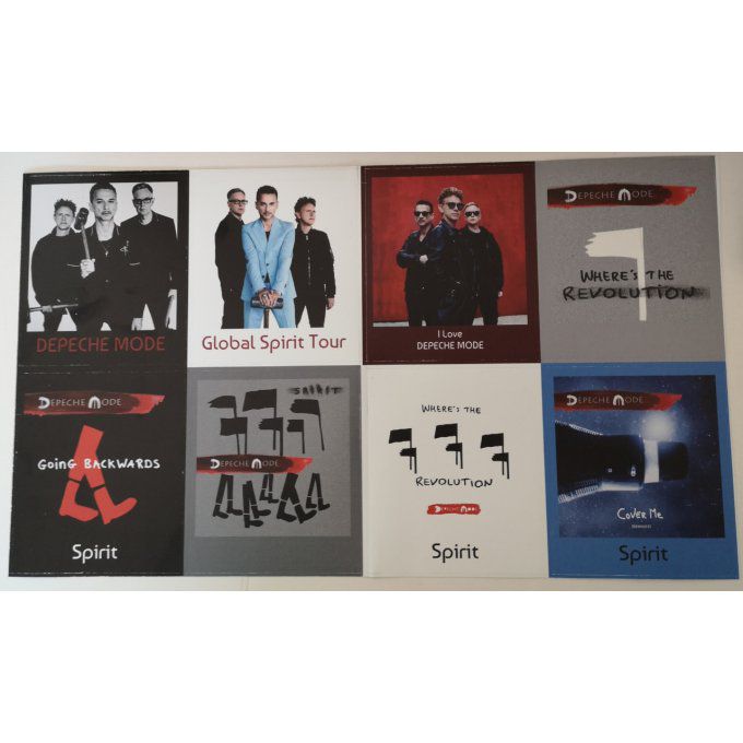 Magnet Souple Depeche Mode (x8)