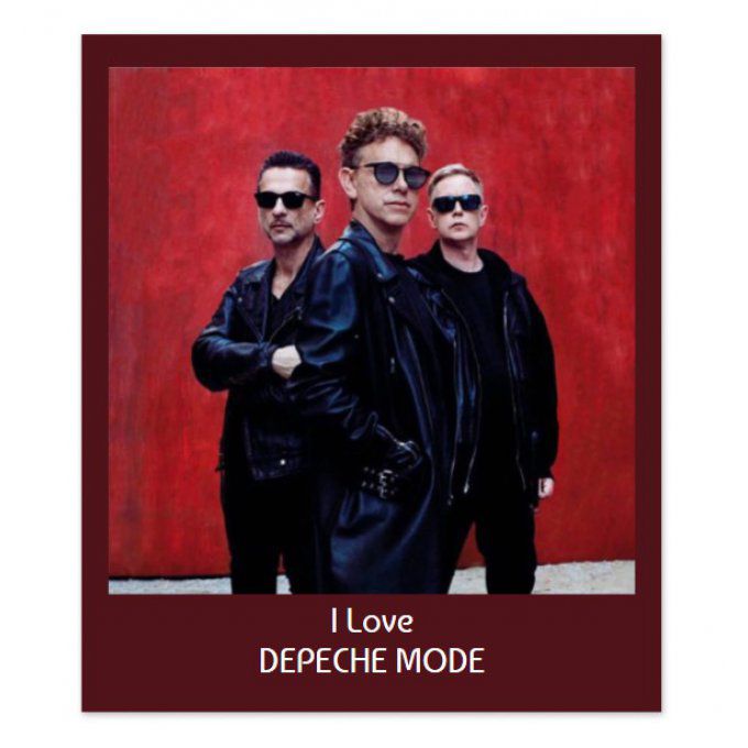 Magnet Souple Depeche Mode (x8)