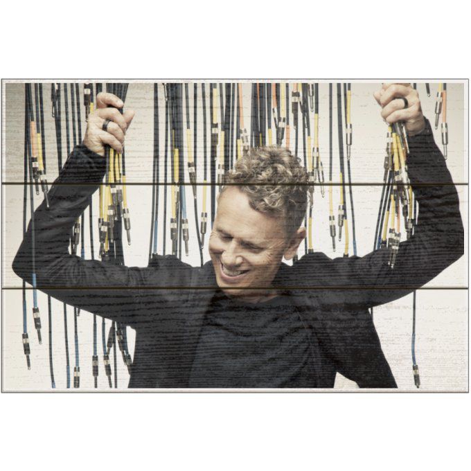 Martin Gore (photo sur bois)