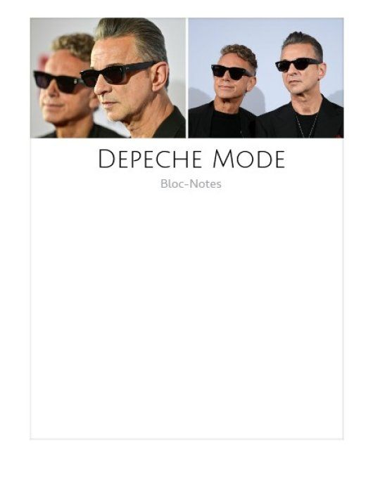 Bloc-notes version en blanc