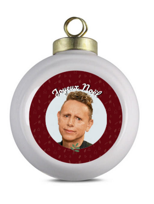 2 Boules de Noël: Martin Gore (recto)