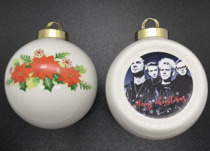 2 Boules de Noël: Depeche Mode - 1990