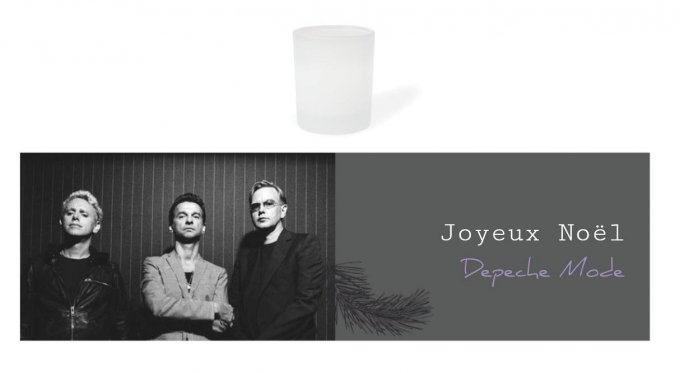1- Photophore Depeche Mode de Noël 
