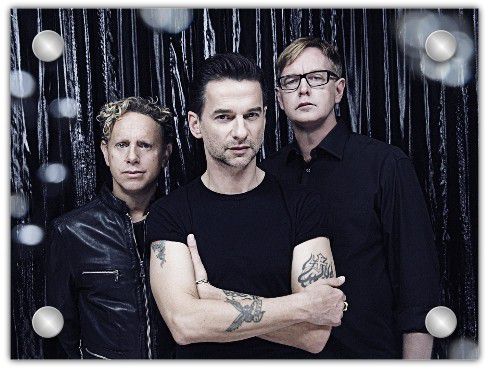Plaque Depeche Mode (Plexiglas)