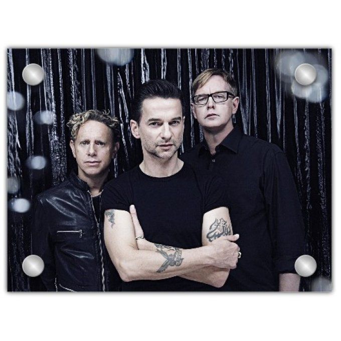 Plaque Depeche Mode (Plexiglas)