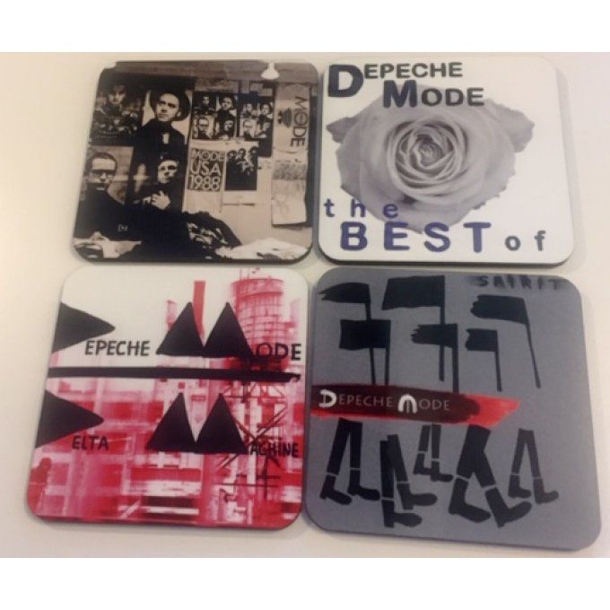 Depeche Mode: Sous-verres 'album' set 4