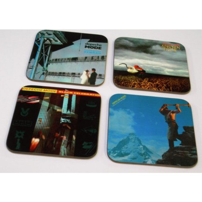 Depeche Mode: Sous-verres 'album' set 2