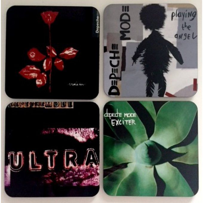 Depeche Mode: Sous-verres 'album' set 3