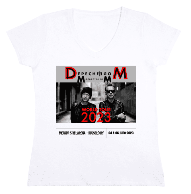 T-shirt Depeche Mode: Memento Mori Tour DUSSELDÖRF-GERMANY [Femme] 