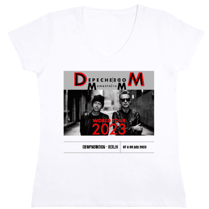 T-shirt Depeche Mode: Memento Mori Tour BERLIN-GERMANY [Femme] 