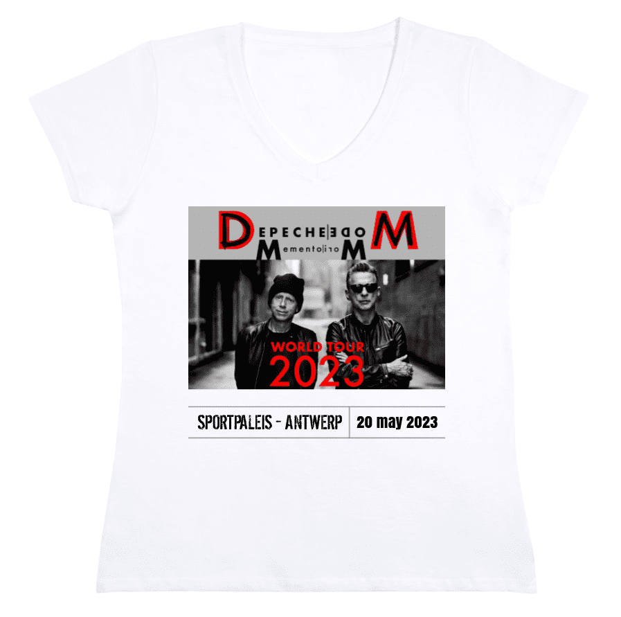 T-shirt Depeche Mode: Memento Mori Tour Antwerp #2 [Femme]