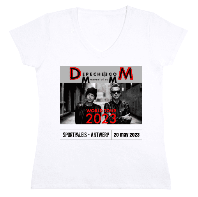 T-shirt Depeche Mode: Memento Mori Tour Antwerp #2 [Femme]