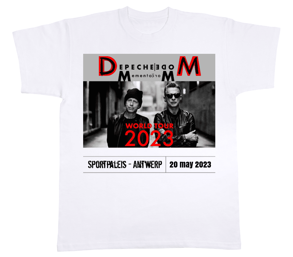 T-shirt Depeche Mode: Memento Mori Tour Antwerp #2