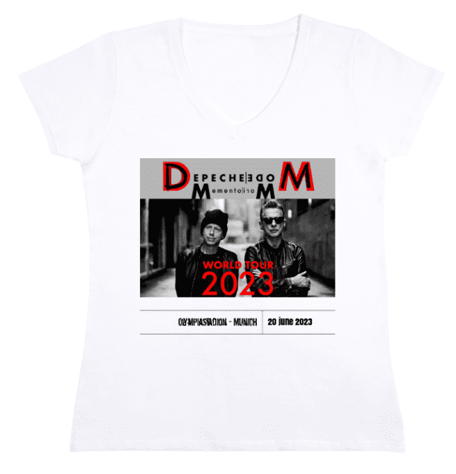 T-shirt Depeche Mode: Memento Mori Tour MUNICH-GERMANY [Femme] 